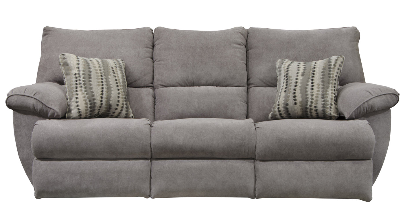 Catnapper - Sadler 2 Piece Lay Flat Reclining Sofa Set in Mica - 2415-19-MICA