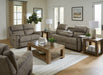 Motion Ease - Laurel Manual Rocker Recliner in Tan - 242-91-17 - GreatFurnitureDeal