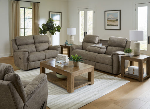 Motion Ease - Laurel Manual Rocker Recliner in Tan - 242-91-17 - GreatFurnitureDeal