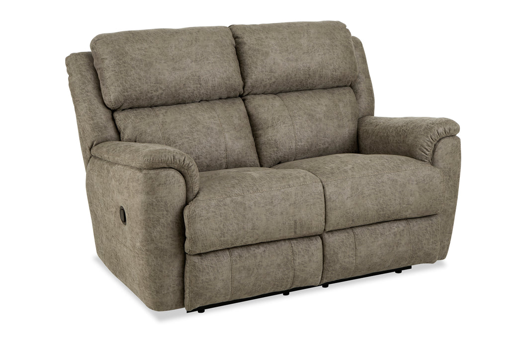 Motion Ease - Laurel Manual Loveseat in Tan - 242-20-17 - GreatFurnitureDeal