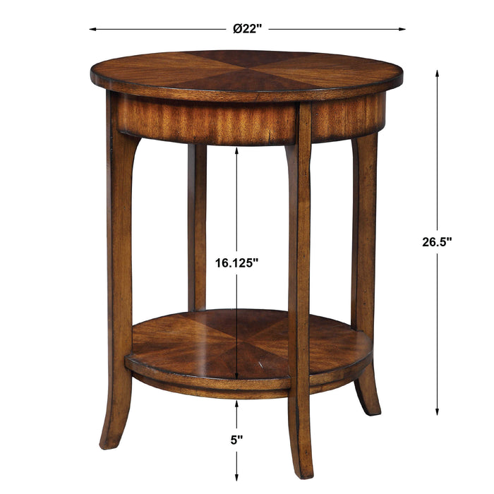 Uttermost - Carmel Round Lamp Table - 24228
