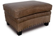 Mariano Italian Leather Furniture - Bennett 3 PC Living Room Set in Bomber Tan - BENNETT-BOMBER-TAN-SCO - GreatFurnitureDeal