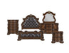 Homelegance - Gilmartin Dresser and Mirror in Dark Brown - 2424-5-6 - GreatFurnitureDeal