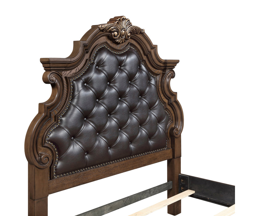 Homelegance - Gilmartin King Bed in Dark Brown - 2424K-1EK* - GreatFurnitureDeal