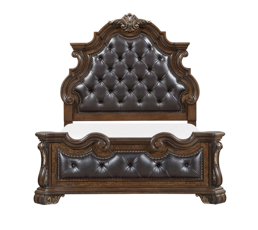 Homelegance - Gilmartin King Bed in Dark Brown - 2424K-1EK* - GreatFurnitureDeal
