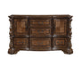 Homelegance - Gilmartin Dresser and Mirror in Dark Brown - 2424-5-6 - GreatFurnitureDeal