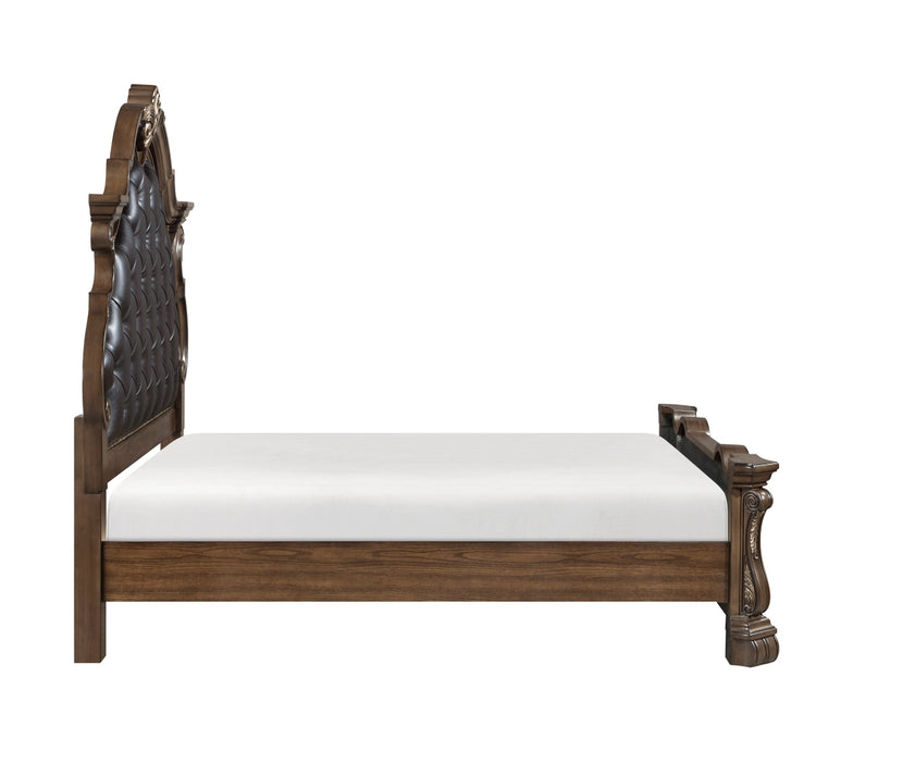 Homelegance - Gilmartin King Bed in Dark Brown - 2424K-1EK* - GreatFurnitureDeal