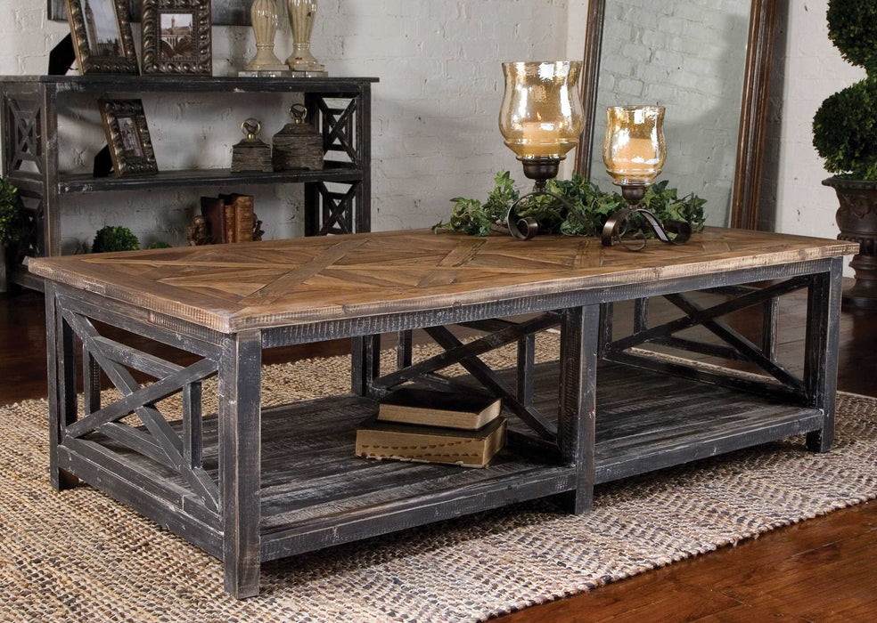 Uttermost - Spiro Reclaimed Wood Cocktail Table - 24264