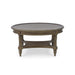 Bramble - Montego Coffee Table Small in Straw Wash w/ Rattan Glaze Shelf - 24272STW-RGZE--- - GreatFurnitureDeal