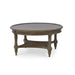 Bramble - Montego Coffee Table Small in Straw Wash w/ Rattan Glaze Shelf - 24272STW-RGZE--- - GreatFurnitureDeal