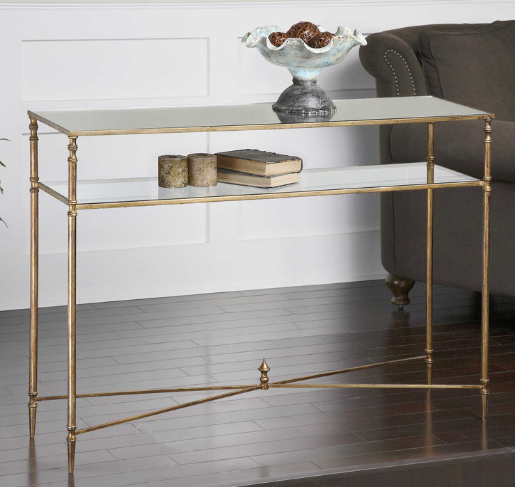 Uttermost - Henzler Mirrored Glass Console Table - 24278