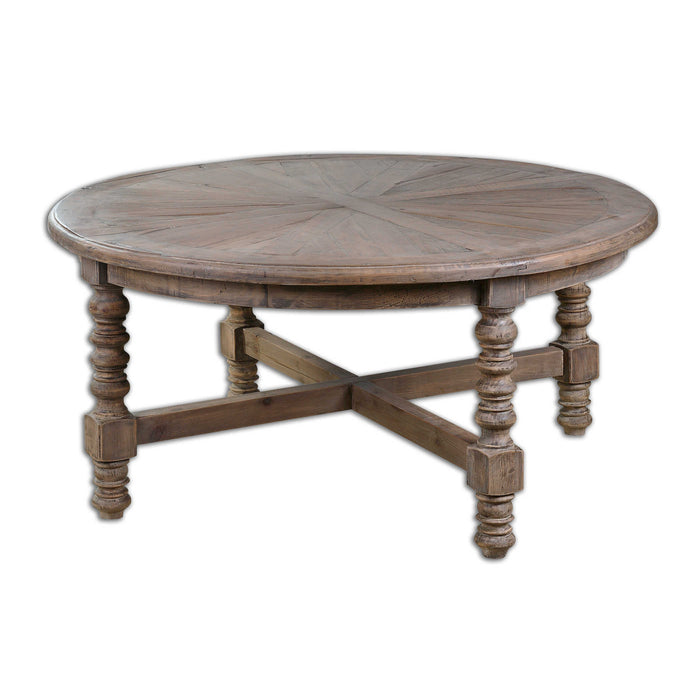 Uttermost - Samuelle Wooden Coffee Table - 24345 - GreatFurnitureDeal
