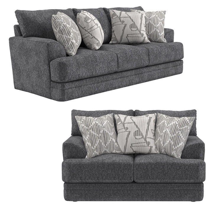 Jackson Furniture - Tyson 2 Piece Sofa Set in Slate - 244203-02-SLATE - GreatFurnitureDeal