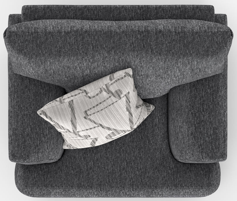 Jackson Furniture - Tyson 3 Piece Living Room Set in Slate - 244203-02-01-SLATE - GreatFurnitureDeal