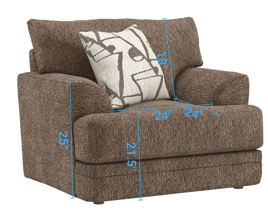 Jackson Furniture - Tyson 4 Piece Living Room Set in Hazel - 244203-02-01-10-HAZEL - GreatFurnitureDeal