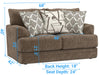 Jackson Furniture - Tyson 2 Piece Sofa Set in Hazel - 244203-02-HAZEL - GreatFurnitureDeal