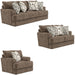 Jackson Furniture - Tyson 3 Piece Living Room Set in Hazel - 244203-02-01-HAZEL - GreatFurnitureDeal