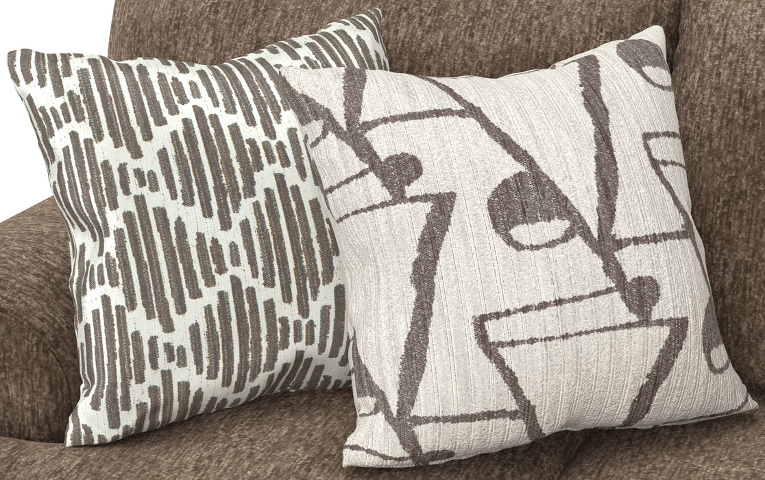 Jackson Furniture - Tyson 4 Piece Living Room Set in Hazel - 244203-02-01-10-HAZEL