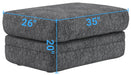 Jackson Furniture - Tyson 4 Piece Living Room Set in Slate - 244203-02-01-10-SLATE - GreatFurnitureDeal