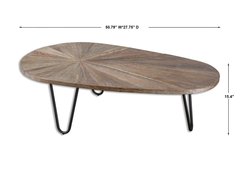Uttermost - Leveni Wooden Coffee Table - 24459