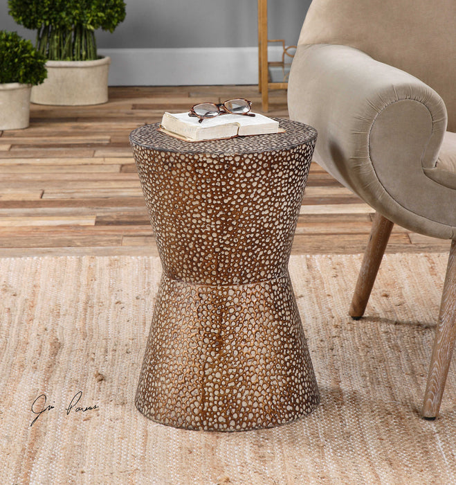 Uttermost - Cutler Drum Shaped Accent Table - 24461