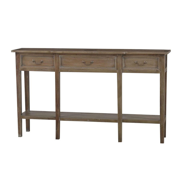 Bramble - Amherst Narrow Console Table in Straw Wash - 24466STW-----