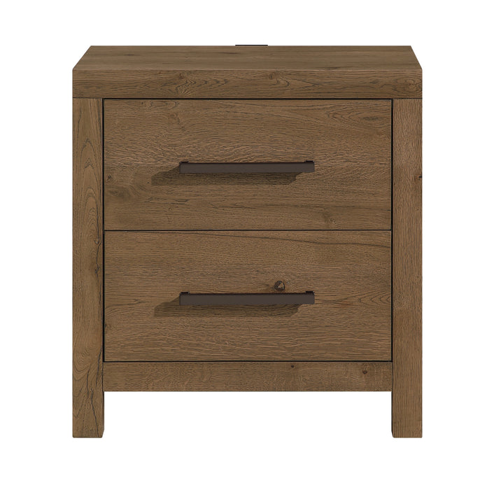 Homelegance - Matisse 5 Piece King Bedroom Set in Brown - 2447PNK-1EK*9 - GreatFurnitureDeal