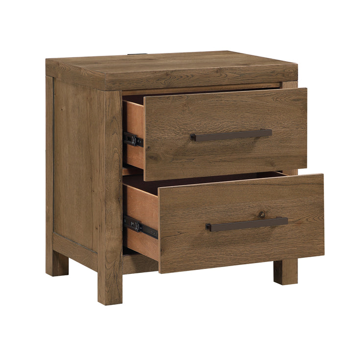 Homelegance - Matisse 4 Piece California King Bedroom Set in Brown - 2447PNK-1CK*4 - GreatFurnitureDeal