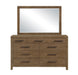 Homelegance - Matisse 5 Piece Queen Bedroom Set in Brown - 2447PN-1*9 - GreatFurnitureDeal