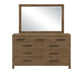 Homelegance - Matisse 4 Piece Queen Bedroom Set in Brown - 2447-1*4 - GreatFurnitureDeal