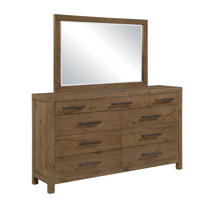 Homelegance - Matisse 5 Piece Queen Bedroom Set in Brown - 2447PN-1*9 - GreatFurnitureDeal