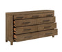 Homelegance - Matisse 5 Piece Queen Bedroom Set in Brown - 2447PN-1*9 - GreatFurnitureDeal