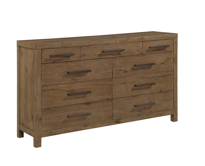Homelegance - Matisse 5 Piece California King Bedroom Set in Brown - 2447PNK-1CK*9 - GreatFurnitureDeal