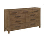 Homelegance - Matisse 4 Piece Queen Bedroom Set in Brown - 2447PN-1*4 - GreatFurnitureDeal