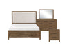 Homelegance - Matisse 4 Piece Queen Bedroom Set in Brown - 2447-1*4 - GreatFurnitureDeal