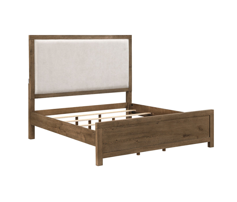 Homelegance - Matisse 5 Piece Queen Bedroom Set in Brown - 2447-1*9 - GreatFurnitureDeal