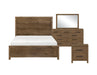 Homelegance - Matisse 4 Piece California King Bedroom Set in Brown - 2447PNK-1CK*4 - GreatFurnitureDeal