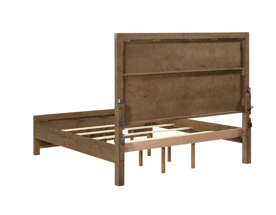 Homelegance - Matisse King Bed in Brown - 2447PNK-1EK* - GreatFurnitureDeal