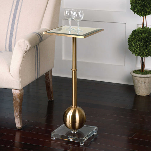 Uttermost - Laton Mirrored Accent Table - 24502 - GreatFurnitureDeal