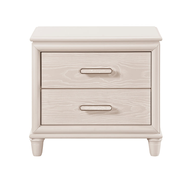 Homelegance - Montrose 5 Piece California King Bedroom Set in White - 2451K-1CK*9 - GreatFurnitureDeal