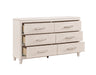 Homelegance - Montrose Dresser and Mirror in White - 2451-5-6 - GreatFurnitureDeal
