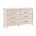 Homelegance - Cotterill 5 Piece Queen Bedroom Set in White - 2451-1*9 - GreatFurnitureDeal