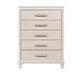 Homelegance - Montrose 5 Piece Queen Bedroom Set in White - 2451-1*9 - GreatFurnitureDeal