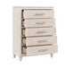 Homelegance - Montrose 5 Piece California King Bedroom Set in White - 2451K-1CK*9 - GreatFurnitureDeal