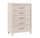 Homelegance - Montrose 5 Piece King Bedroom Set in White - 2451K-1EK*9 - GreatFurnitureDeal