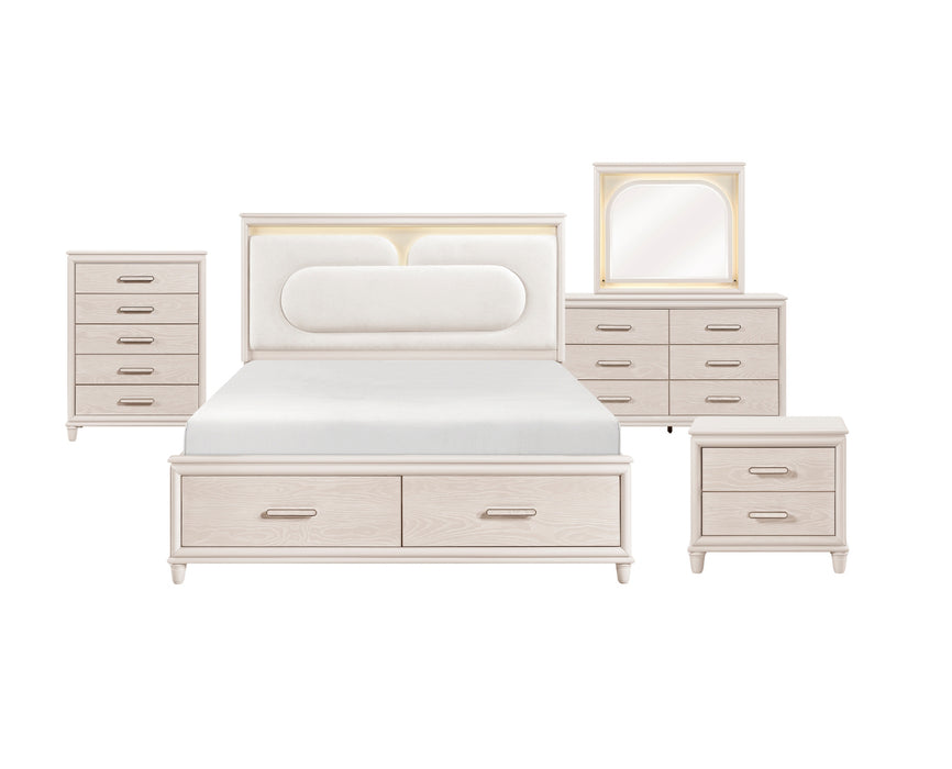 Homelegance - Montrose Dresser in White - 2451-5 - GreatFurnitureDeal