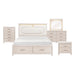 Homelegance - Cotterill 5 Piece Queen Bedroom Set in White - 2451-1*9 - GreatFurnitureDeal