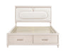 Homelegance - Montrose 4 Piece Queen Bedroom Set in White - 2451-1*4 - GreatFurnitureDeal
