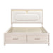 Homelegance - Cotterill 3 Piece Queen Bedroom Set in White - 2451-1-3SET - GreatFurnitureDeal