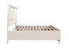 Homelegance - Montrose Queen Platform Bed with Footboard Storage in White - 2451-1* - GreatFurnitureDeal